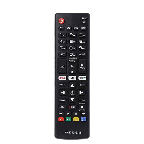 ABS 3D Smart Remote Control Replacement fit for LG AKB75095308 with NETFLIX FUNCTIONS